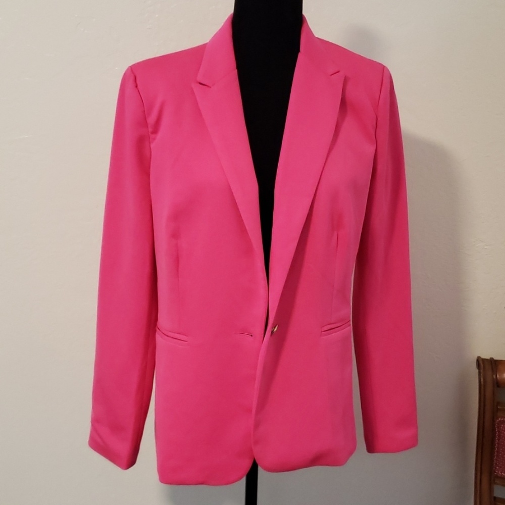 Pink blazer